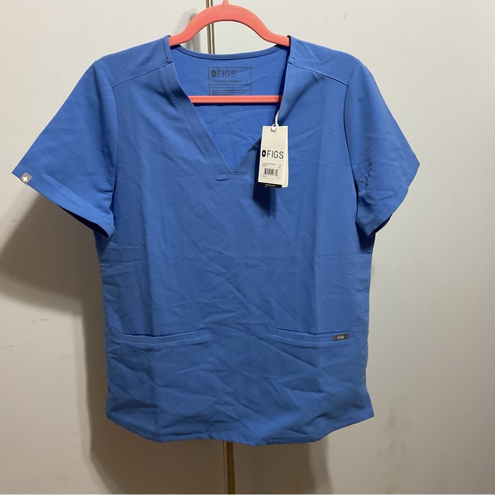 FIGS Blue Scrub Technical Collection Size M NWT